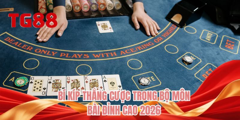 Bí kíp thắng cược trong bộ môn bài đỉnh cao 2026